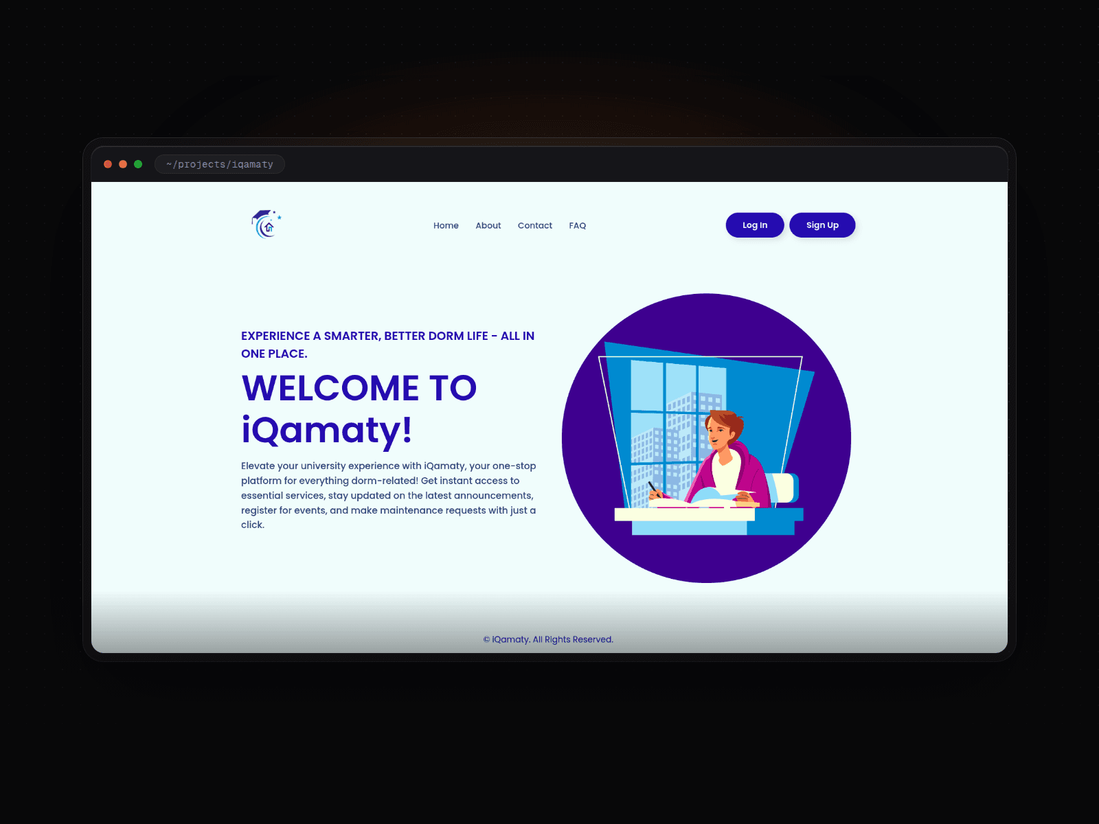 iQamaty, Web Application project thumbnail
